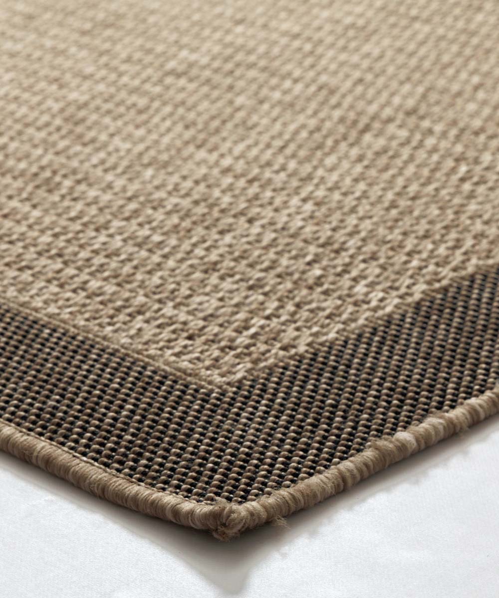 Tapis de balcon aspect jute - Cana Lino beige - close up Tapis de balcon aspect jute - Cana Lino beige - close up