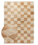 Tapis en jute - Patch naturel/blanc - overzicht, thumbnail