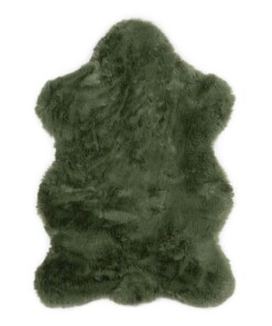 Tapis enfant mouton moelleux - Fluffy vert olive - overzicht
