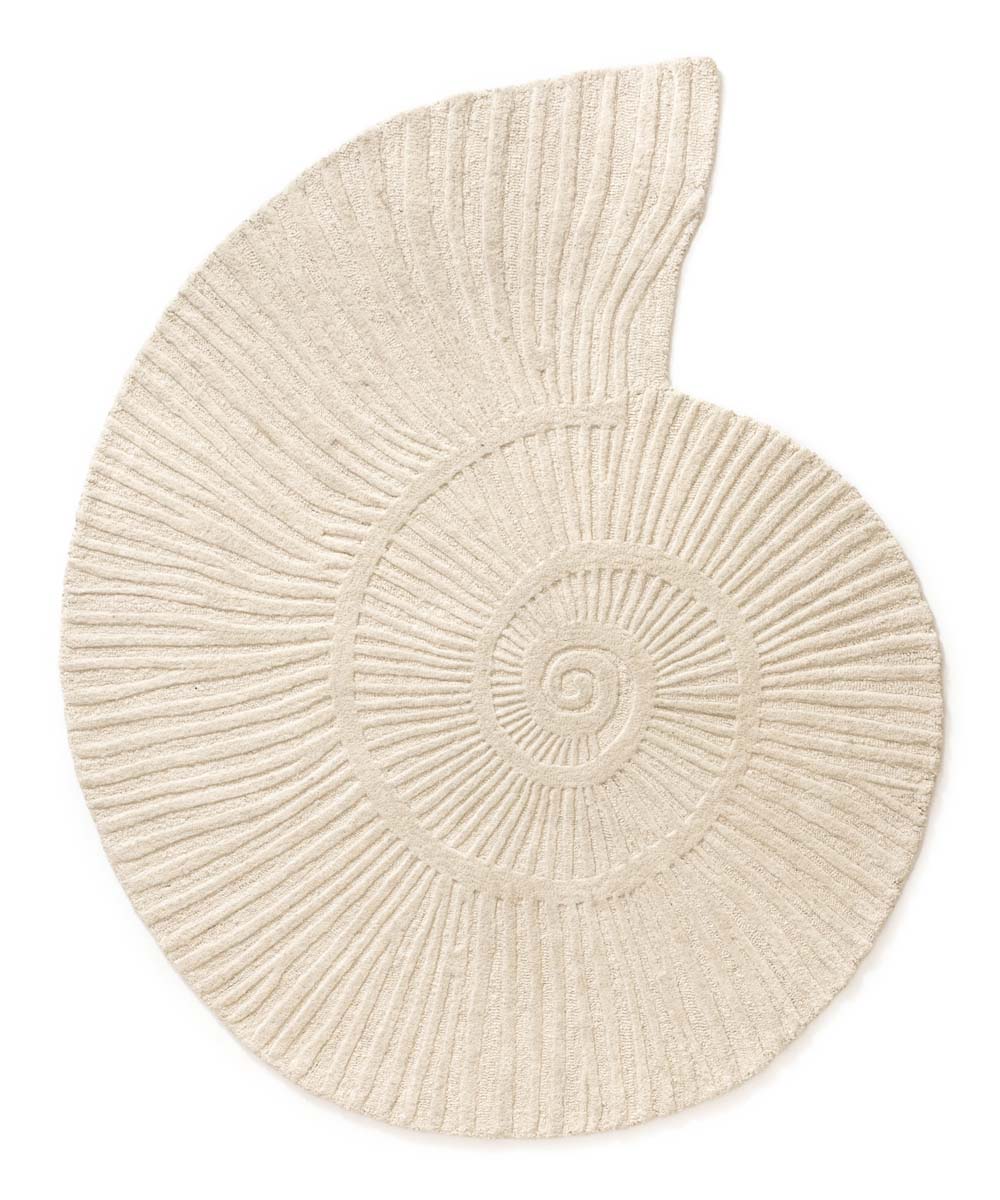 Tapis design organique - Balans Shell ivoire - overzicht Tapis design organique - Balans Shell ivoire - overzicht