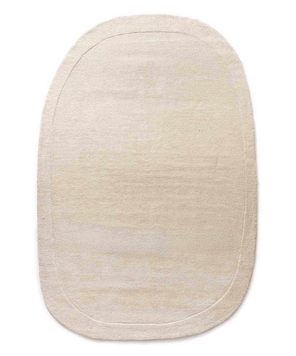 Tapis en laine organique - Flyt ivoire - overzicht Tapis en laine organique - Flyt ivoire - overzicht