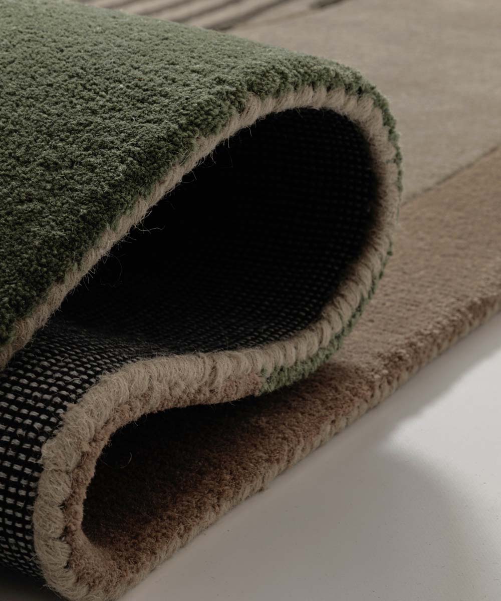 Tapis rétro - Skulptur Eye vert - close up Tapis rétro - Skulptur Eye vert - close up