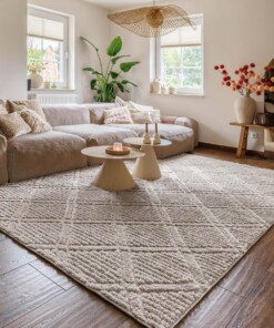 Tapis scandinave - Arc Gem beige - sfeer