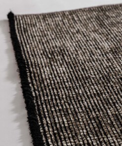 Tapis de couloir vintage - Liora beige - close up