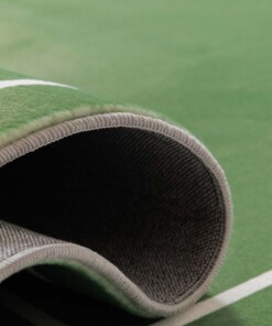 Tapis enfant lavable - Fluffito Terrain Vert - close up