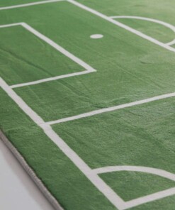 Tapis enfant lavable - Fluffito Terrain Vert - close up, thumbnail Tapis enfant lavable - Fluffito Terrain Vert - close up, thumbnail