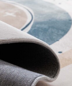 Tapis enfant lavable - Fluffito Cœurs Multicolore - close up, thumbnail Tapis enfant lavable - Fluffito Cœurs Multicolore - close up, thumbnail