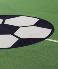 Tapis enfant lavable - Fluffito Tir Vert - close up, thumbnail Tapis enfant lavable - Fluffito Tir Vert - close up, thumbnail