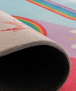 Tapis enfant lavable - Snugway Licorne Multicolore - close up, thumbnail Tapis enfant lavable - Snugway Licorne Multicolore - close up, thumbnail