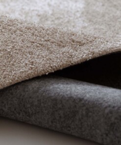 Tapis rond lavable - Fresh beige - close up, thumbnail Tapis rond lavable - Fresh beige - close up, thumbnail