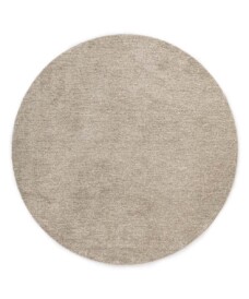 Tapis rond lavable - Softwash couleur sable - overzicht, thumbnail