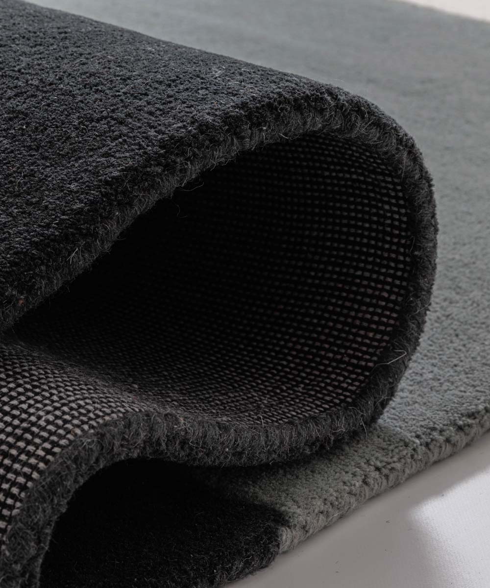 Tapis en laine - Dune vert - close up Tapis en laine - Dune vert - close up