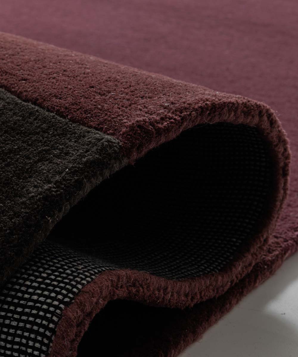 Tapis en laine - Dune violet - close up Tapis en laine - Dune violet - close up