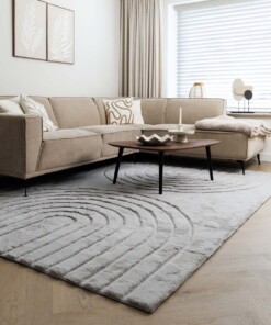 Tapis moelleux - Carvy Gris Clair - sfeer Tapis moelleux - Carvy Gris Clair - sfeer