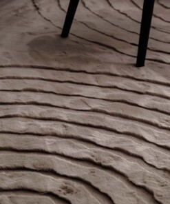 Tapis moelleux - Carvy Taupe - close up, thumbnail Tapis moelleux - Carvy Taupe - close up, thumbnail