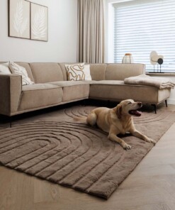 Tapis moelleux - Carvy Taupe Tapis moelleux - Carvy Taupe