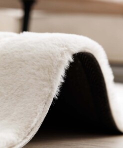 Tapis moelleux - Carvy Crème - close up, thumbnail