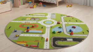 tapis de jeu rond