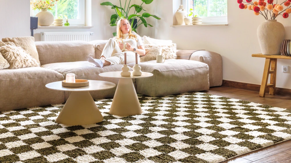 Tapis damier