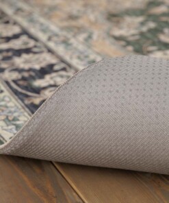 Tapis extérieur vintage carré - Valenca Nova vert foncé - close up, thumbnail