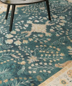 Tapis extérieur vintage - Valenca Sera vert - close up, thumbnail