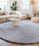 Tapis rond lavable - Clean Prestige gris - sfeer, thumbnail