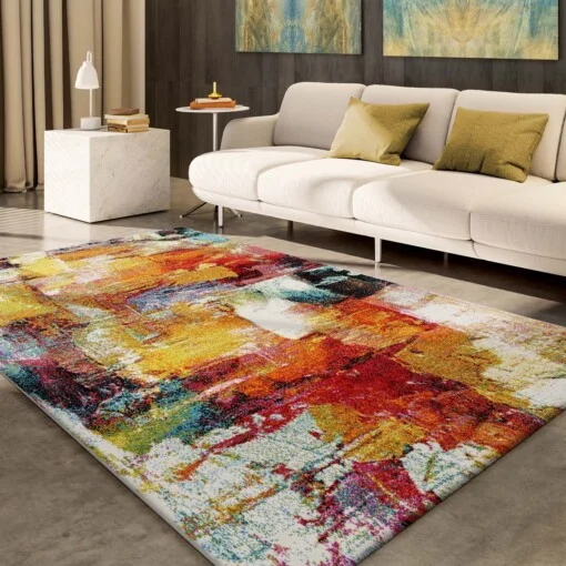 tapis pop art - Miu multicoloré