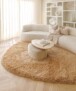 Tapis organique shaggy - Sveve Pebble beige - sfeer, thumbnail