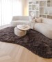 Tapis organique shaggy - Sveve brun - sfeer, thumbnail