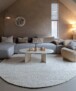 Tapis rond en laine - Silvull beige - sfeer, thumbnail