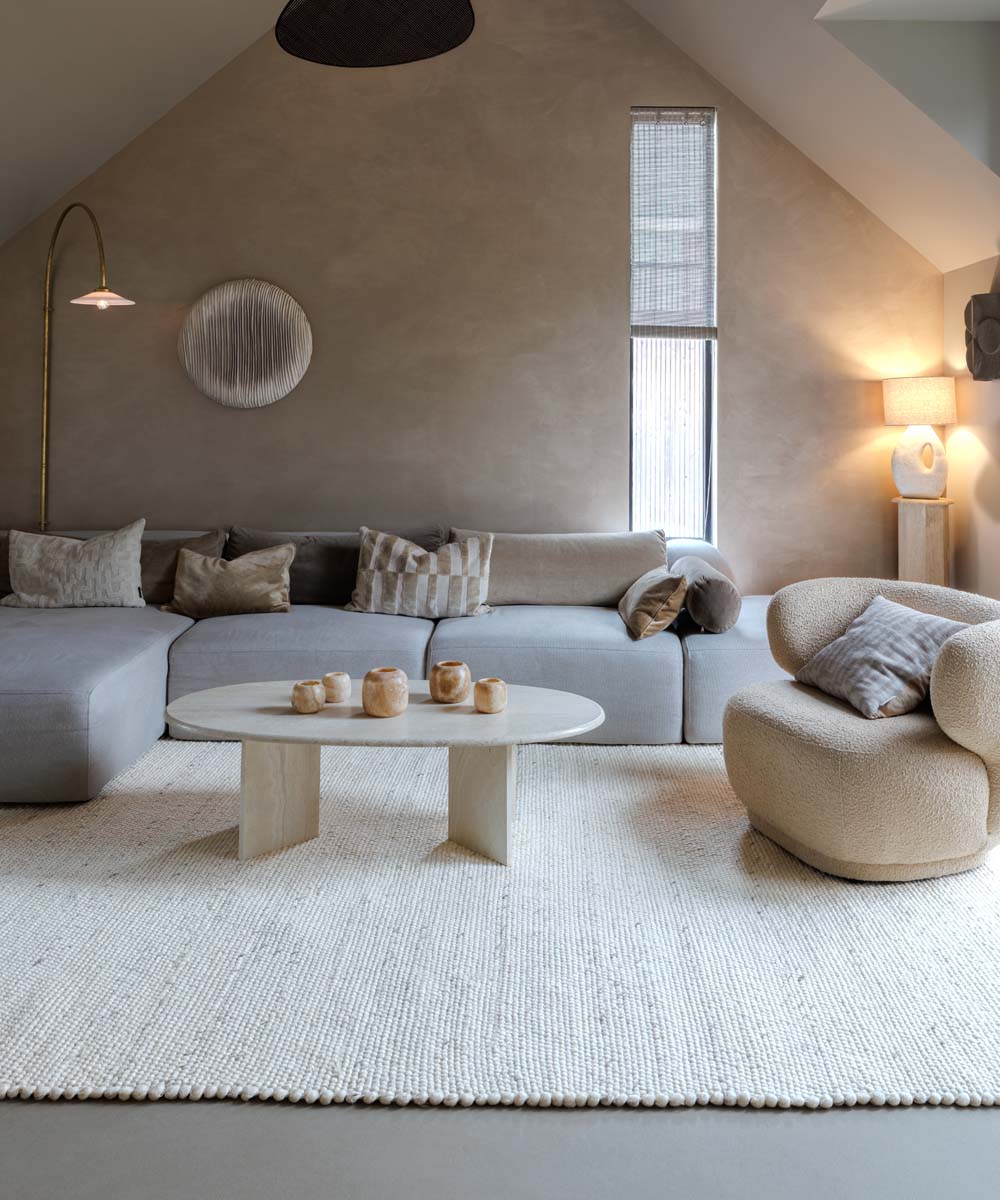 Tapis en laine - Silvull ivoire - sfeer Tapis en laine - Silvull ivoire - sfeer