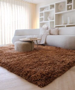 Tapis shaggy - Sveve cognac - sfeer