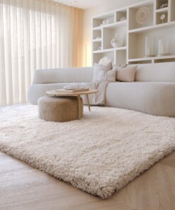 Tapis shaggy - Sveve ivoire - sfeer