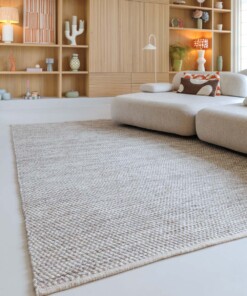 Tapis en laine - Huldra beige - sfeer
