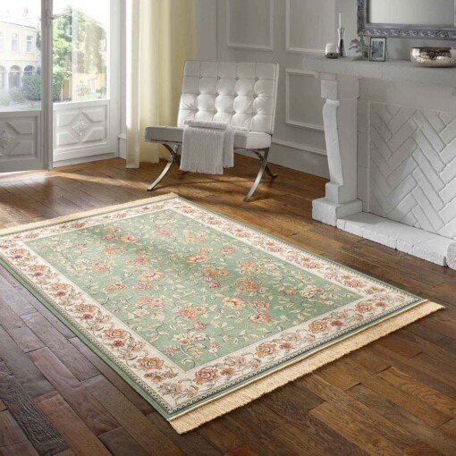 tapis en coton - Helena vert