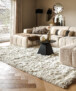 Tapis en velours - Auréa ivoire - sfeer, thumbnail