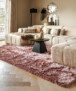 Tapis en velours - Auréa rose - sfeer, thumbnail