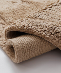 Tapis de bain - Lunja beige - close up, thumbnail