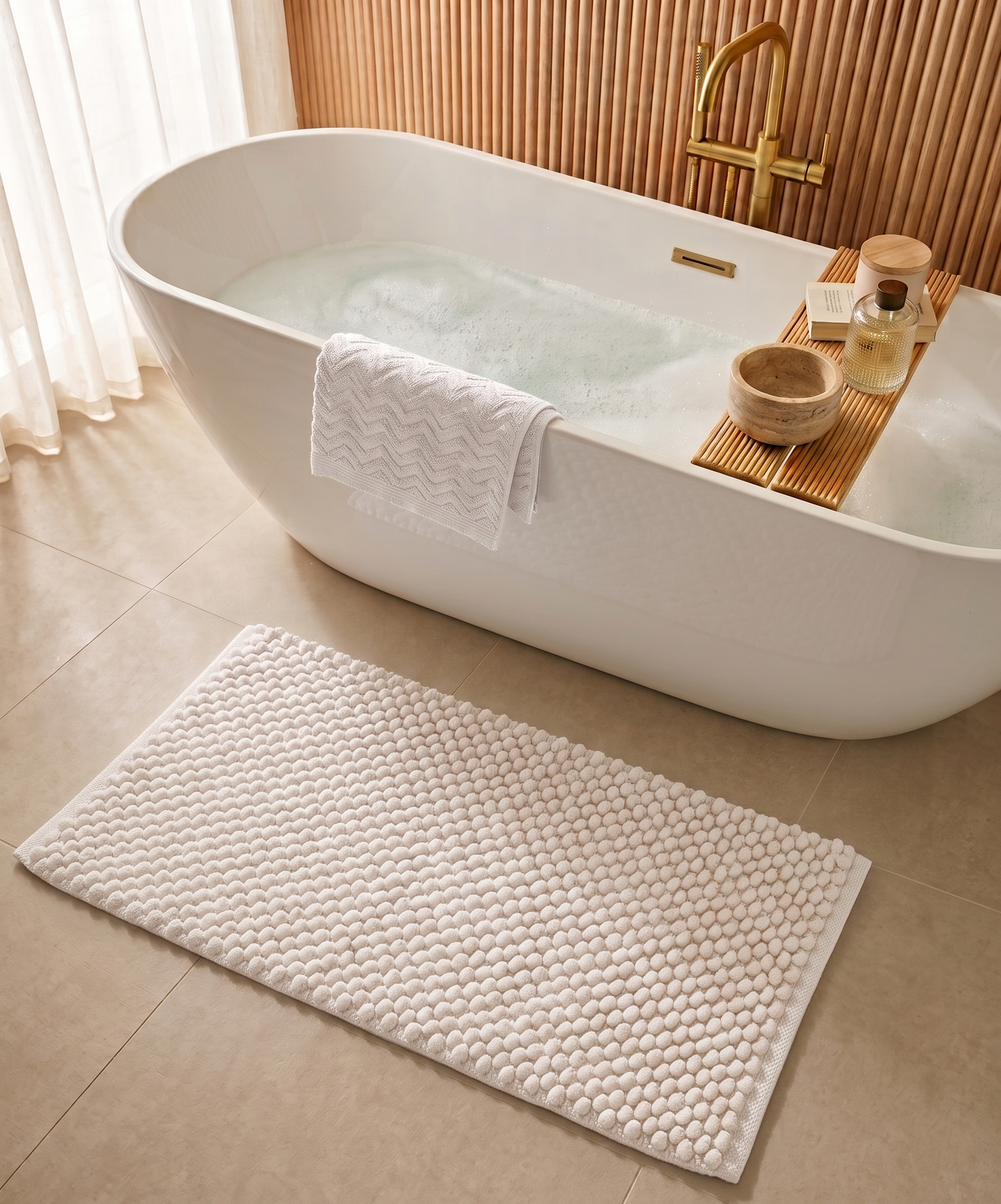 Tapis de bain - Sensa ivoire - sfeer Tapis de bain - Sensa ivoire - sfeer