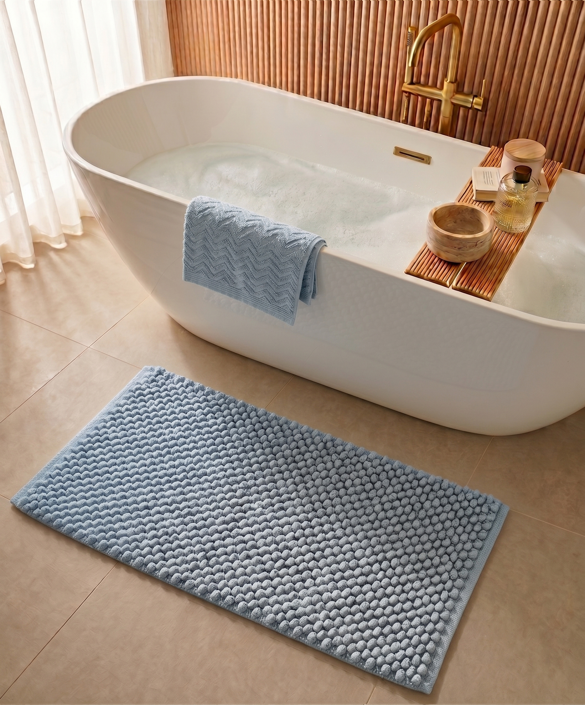Tapis de bain - Sensa bleu - sfeer Tapis de bain - Sensa bleu - sfeer