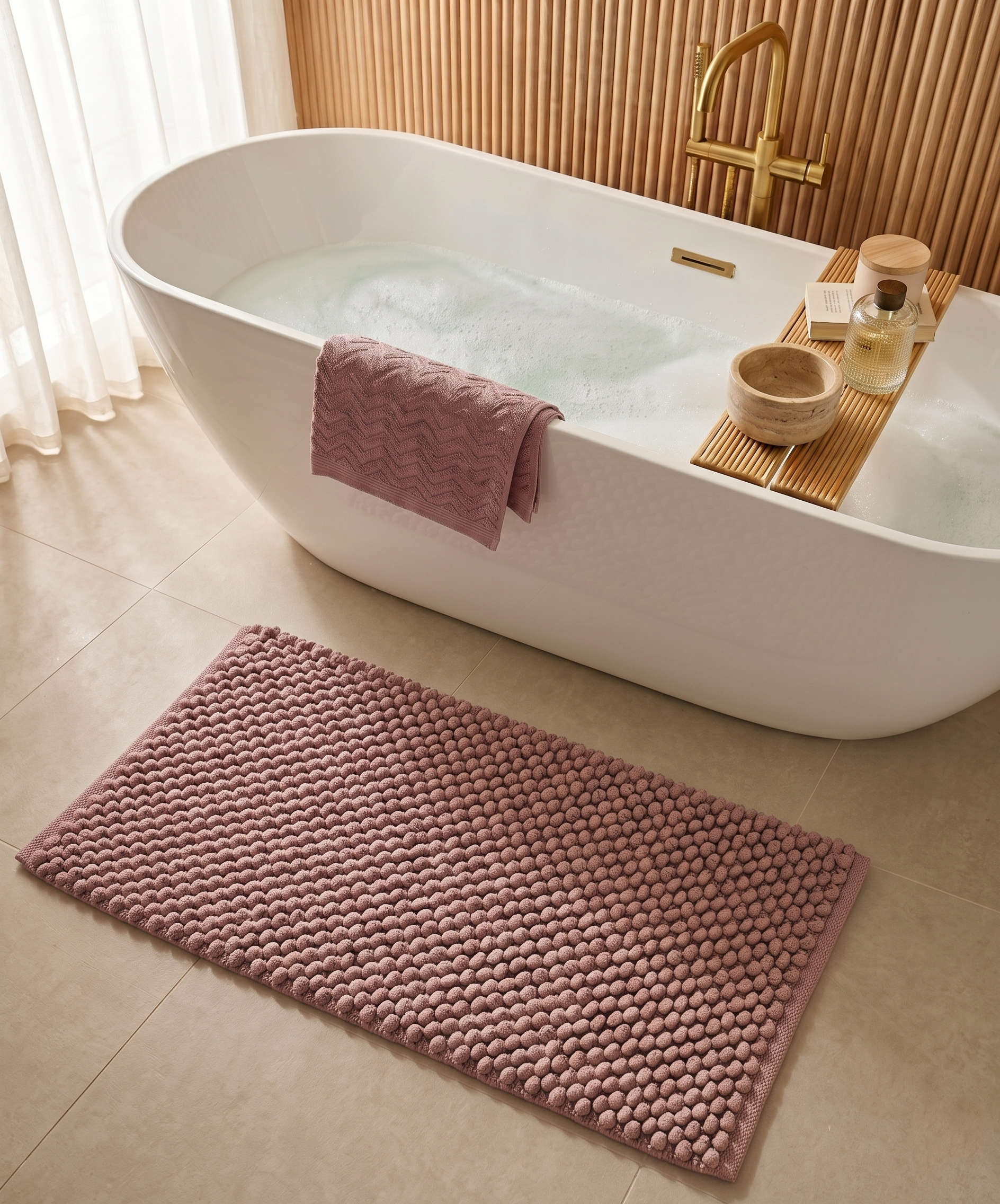 Tapis de bain - Sensa rose - sfeer Tapis de bain - Sensa rose - sfeer