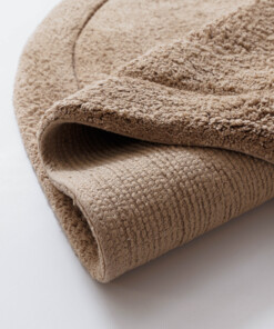 Tapis de bain organique - Lunja Pebble beige - close up, thumbnail Tapis de bain organique - Lunja Pebble beige - close up, thumbnail