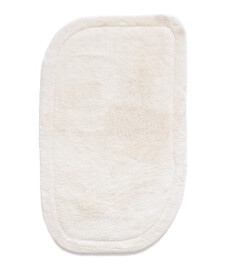 Tapis de bain forme organique - Lunja ivoire - overzicht, thumbnail