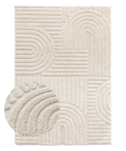 Tapis scandinave - Arc Bend Crème - overzicht