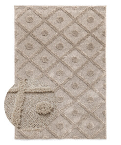 Tapis scandinave - Arc Diamond beige - overzicht