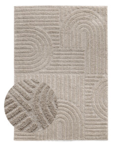 Tapis scandinave - Arc Bend beige - overzicht
