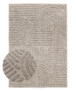 Tapis scandinave - Arc Bend beige - overzicht, thumbnail