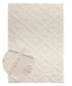 Tapis scandinave - Arc Diamond Crème - overzicht