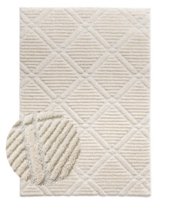 Tapis scandinave - Arc Gem Crème - overzicht