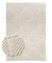 Tapis scandinave - Arc Gem Crème - overzicht, thumbnail